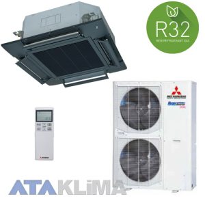 HYPER İNVERTER KASET TİPİ KLİMA Shadow Black Panel FDT125VNXWVH-SET